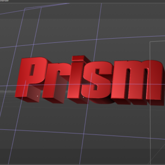 Prism's Text3d